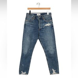 AGOLDE distressed Jamie jeans